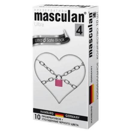 ПРЕЗЕРВАТИВЫ МАСКУЛАН ULTRA SAFE BLACK №10