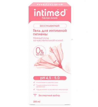 ИНТИМЕД ГЕЛЬ ДЛЯ ИНТИМНОЙ ГИГИЕНЫ 200 мл нежный уход