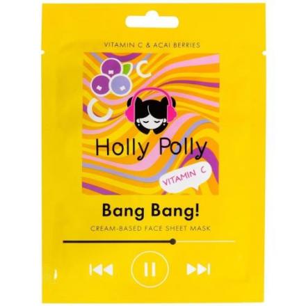 HOLLY POLLY (ХОЛЛИ ПОЛЛИ) МАСКА ТКАНЕВАЯ ДЛЯ ЛИЦА 22 гр витаминная