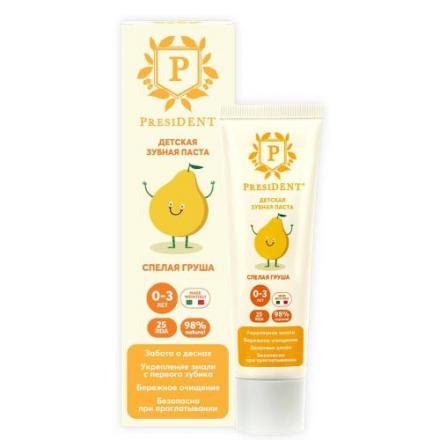 ПРЕЗИДЕНТ ЗУБНАЯ ПАСТА ДЕТСКАЯ 32 гр груша