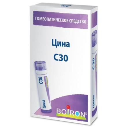 ЦИНА С30 гранулы гомеопатич. 4 гр