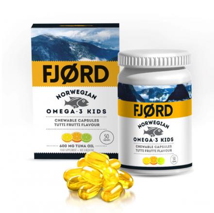 FJORD НОРВЕЖСКАЯ ОМЕГА-3 КИДС капс. №50