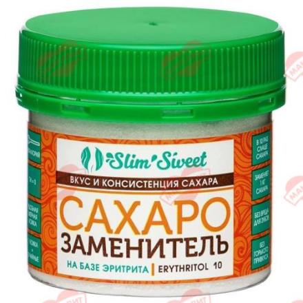 СЛИМ СВИТ ЗАМЕНИТЕЛЬ САХАРА эритрит 100 гр