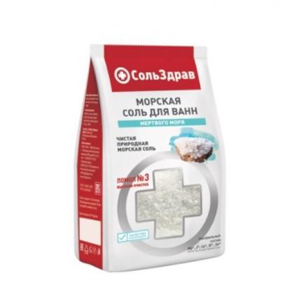 СОЛЬЗДРАВ СОЛЬ ДЛЯ ВАНН 800 гр морская