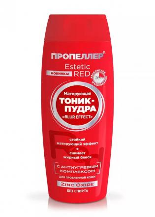 ПРОПЕЛЛЕР ESTETIC RED ТОНИК-ПУДРА ДЛЯ ЛИЦА 100 мл матирующ.