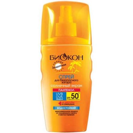 БИОКОН СПРЕЙ СОЛНЦЕЗАЩИТНЫЙ 160 мл SPF50