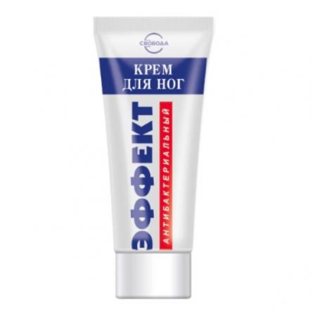 ЭФФЕКТ КРЕМ ДЛЯ НОГ 80 гр антибактериальный