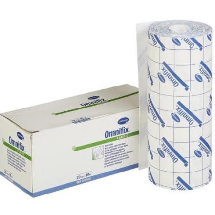 ЛЕЙКОПЛАСТЫРЬ ФИКСИРУЮЩИЙ ХАРТМАНН OMNIFIX ELASTIC гипоаллергенный 20см х 10м