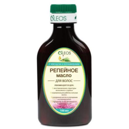 МАСЛО РЕПЕЙНОЕ ХВОЩ И КЕРАМИДЫ ОЛЕОС 100 мл