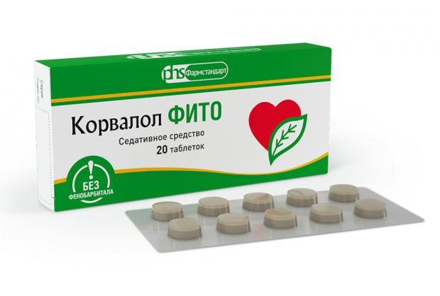 КОРВАЛОЛ ФИТО табл. №20