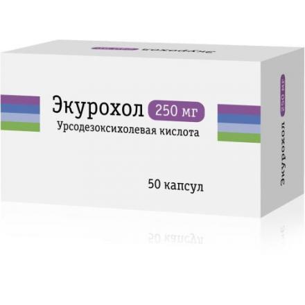 ЭКУРОХОЛ капс. 250 мг №50
