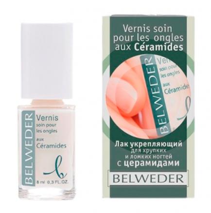 БЕЛЬВЕДЕР ЛАК ДЛЯ НОГТЕЙ 8 мл с церамидами