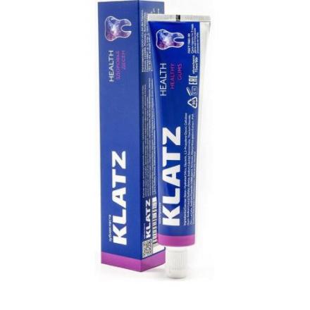 KLATZ (КЛАЦ) HEALTH ЗУБНАЯ ПАСТА 75 мл здоровье десен