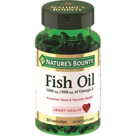 НЭЙЧЕС БАУНТИ (NATURE`S BOUNTY) ОМЕГА-3 капс. №30