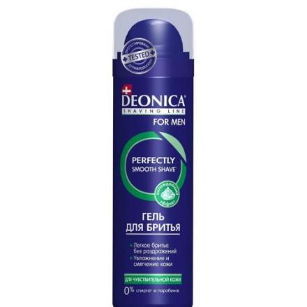 DEONICA FOR MEN ГЕЛЬ ДЛЯ БРИТЬЯ 200 мл для чувствит. кожи
