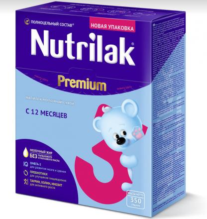 НУТРИЛАК ПРЕМИУМ СМЕСЬ СУХАЯ МОЛОЧНАЯ-3 350 гр