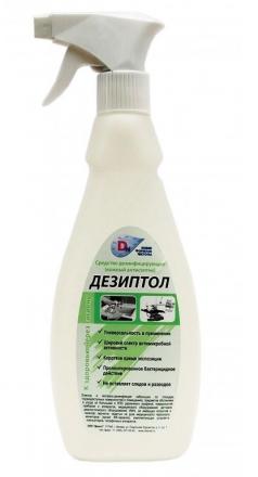 СРЕДСТВО ДЛЯ ДЕЗИНФЕКЦИИ РУК ДЕЗИПТОЛ 500 мл спрей