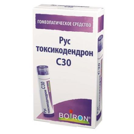 РУС ТОКСИКОДЕНДРОН C30 гранулы гомеопатич. 4 гр