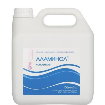 СРЕДСТВО ДЛЯ ДЕЗИНФЕКЦИИ АЛАМИНОЛ 3 л