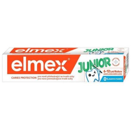 ЭЛМЕКС ЮНИОР ЗУБНАЯ ПАСТА ДЕТСКАЯ 75 мл 6-12 лет