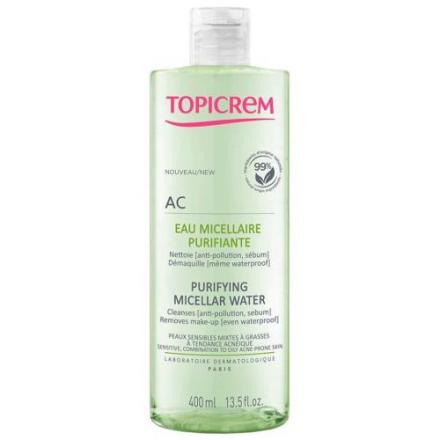 ТОПИКРЕМ АС ВОДА МИЦЕЛЛЯРНАЯ 400 мл очищающ.