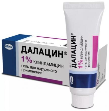 ДАЛАЦИН гель 1% туба 30 гр