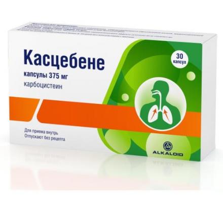 КАСЦЕБЕНЕ капс. 375 мг №30