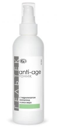 ГЕЛЬТЕК ANTI-AGE ТОНИК ДЛЯ ЛИЦА 200 мл коллаген/алоэ вера