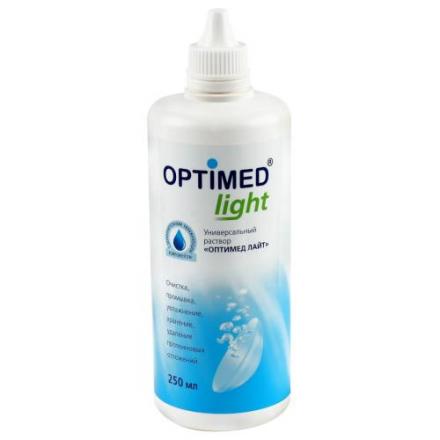 РАСТВОР ДЛЯ ЛИНЗ ОПТИМЕД ЛАЙТ 250 мл