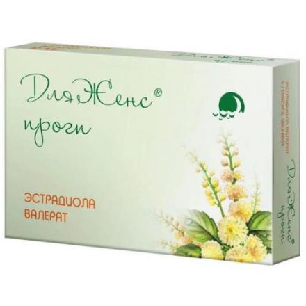 ДЛЯЖЕНС ПРОГИ табл. п/о плен. 2 мг №21