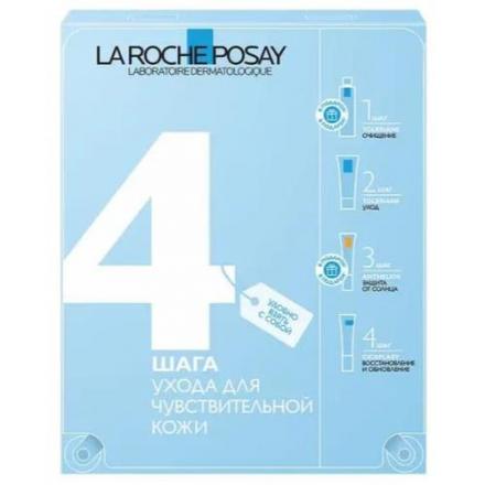 ЛЯ РОШ ПОЗЕ (LA ROCHE-POSAY) ТОЛЕРАН НАБОР ДОРОЖНЫЙ (вода мицел.+ крем + флюид солнцезащ.+ бальзам)