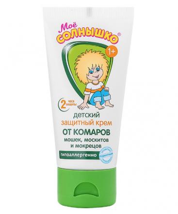 МОЕ СОЛНЫШКО КРЕМ ОТ КОМАРОВ ДЕТСКИЙ 50 мл с 1 года