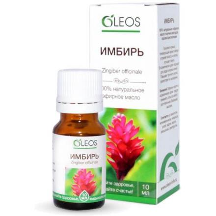 МАСЛО ЭФИРНОЕ ИМБИРЬ ОЛЕОС 10 мл