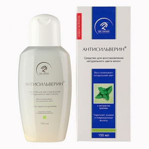 АНТИСИЛЬВЕРИН СРЕДСТВО ДЛЯ ВОЛОС 150 мл восстановление натур. цвета