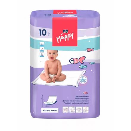 БЕЛЛА ХЕППИ ПЕЛЕНКИ ВПИТЫВАЮЩИЕ ДЕТСКИЕ 60см х 90см №10