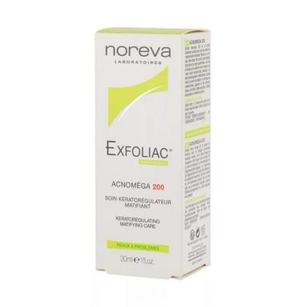 НОРЕВА ЭКСФОЛИАК АКНОМЕГА 200 КРЕМ ДЛЯ ЛИЦА 30 мл матирующ. уход