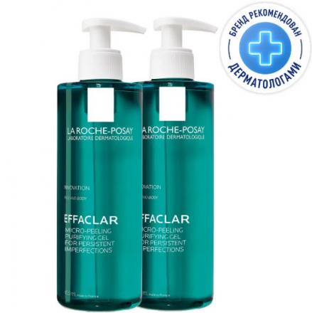 ЛЯ РОШ ПОЗЕ (LA ROCHE-POSAY) ЭФФАКЛАР ГЕЛЬ ДЛЯ ЛИЦА 400 мл микроотшелушивающий №2