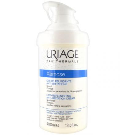 УРЬЯЖ (URIAGE) КСЕМОЗ КРЕМ ДЛЯ КОЖИ 400 мл против раздражений