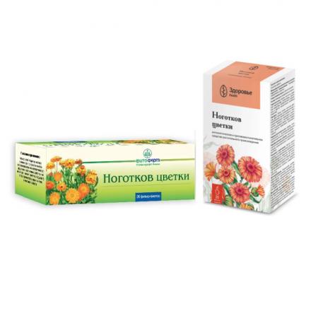 НОГОТКОВ ЦВЕТКИ (КАЛЕНДУЛА) ф/п №20