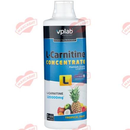VPLAB L-КАРНИТИН конц. для пригот. р-ра внутрь тропик фл. 1 000 мл
