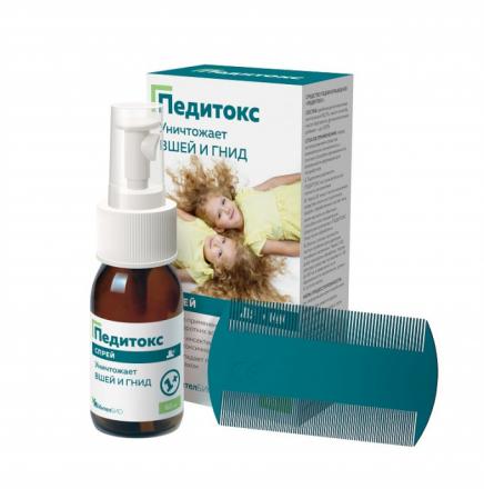 ПЕДИТОКС средство для волос педикулицидн. 60 мл