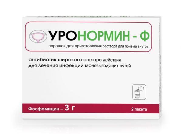 УРОНОРМИН Ф пор д/приг.р-ра внутрь 3 г №2