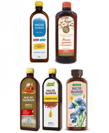 ЛЬНЯНОЕ МАСЛО 500 мл