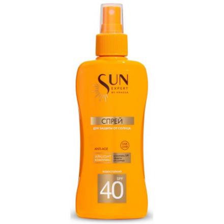 KRASSA SUN EXPERT СПРЕЙ СОЛНЦЕЗАЩИТНЫЙ 180 мл SPF40