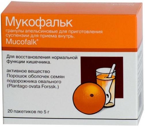 МУКОФАЛЬК апельсин гран. д/приг. сусп. саше 5 гр №20
