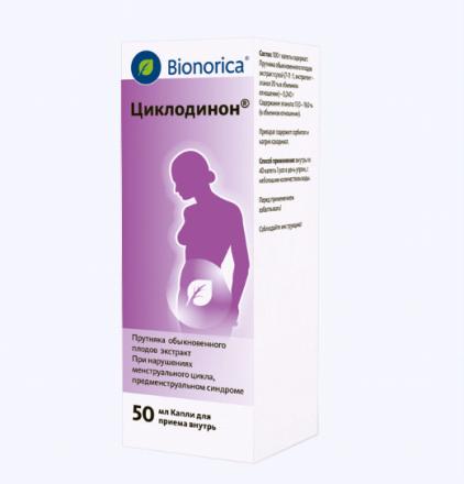 ЦИКЛОДИНОН капли внутр. фл.- кап. 50 мл