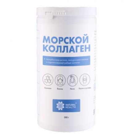 NATURAL HEALTH МОРСКОЙ КОЛЛАГЕН пор д/приг.р-ра внутрь 500 гр
