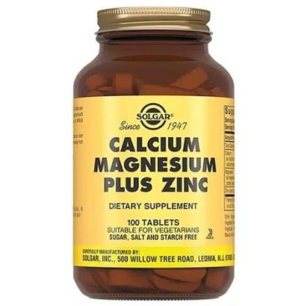 СОЛГАР КАЛЬЦИЙ-МАГНИЙ-ЦИНК табл. №100