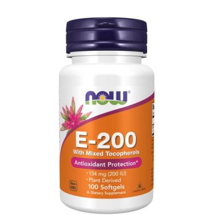 NOW НАТУРАЛЬНЫЙ ВИТАМИН Е капс. №100