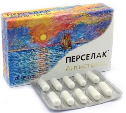 ПЕРСЕЛАК АНТИСТРЕСС капс. №20